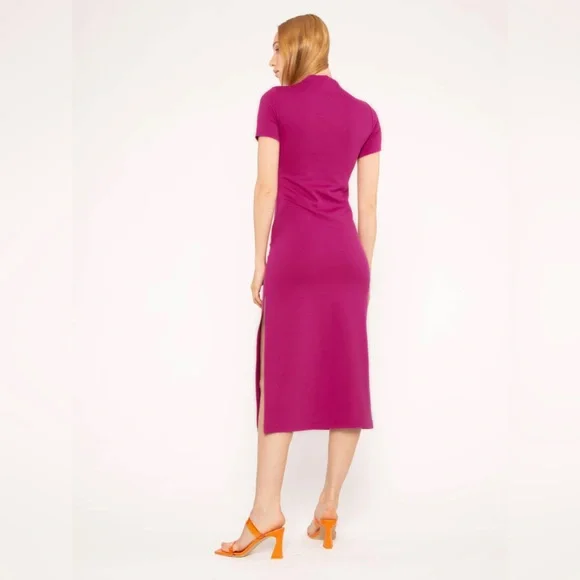 Ripley Rader FUCHSIA PONTE KNIT SKYE DRESS - Picture 2 of 8